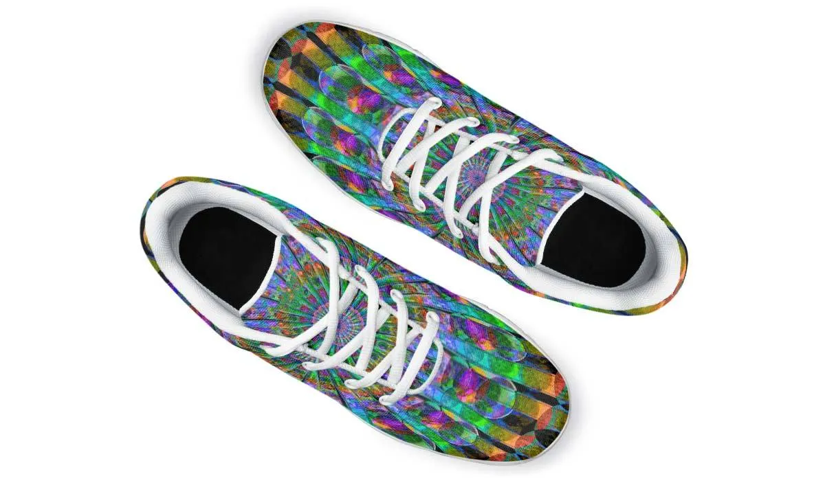 Peacock Mandala Sneakers