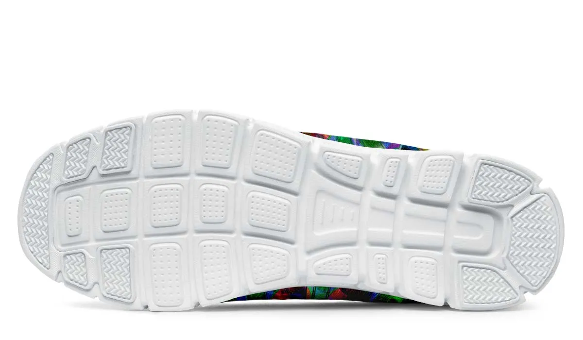 Peacock Mandala Sneakers