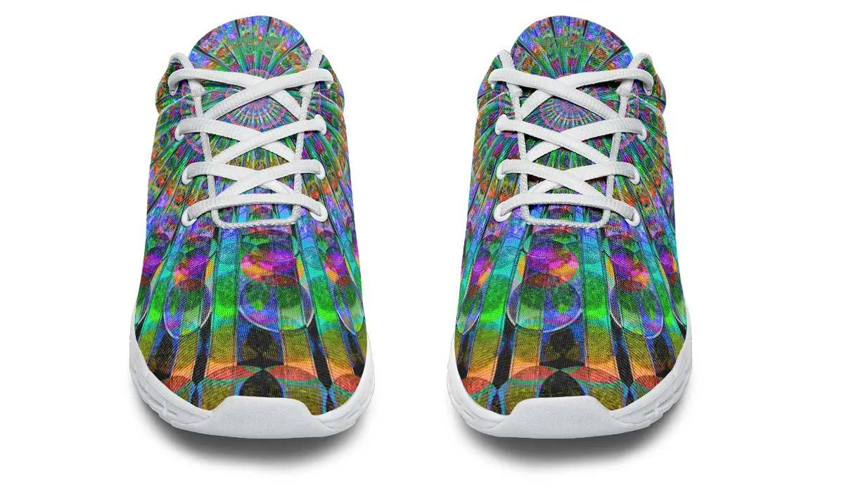 Peacock Mandala Sneakers