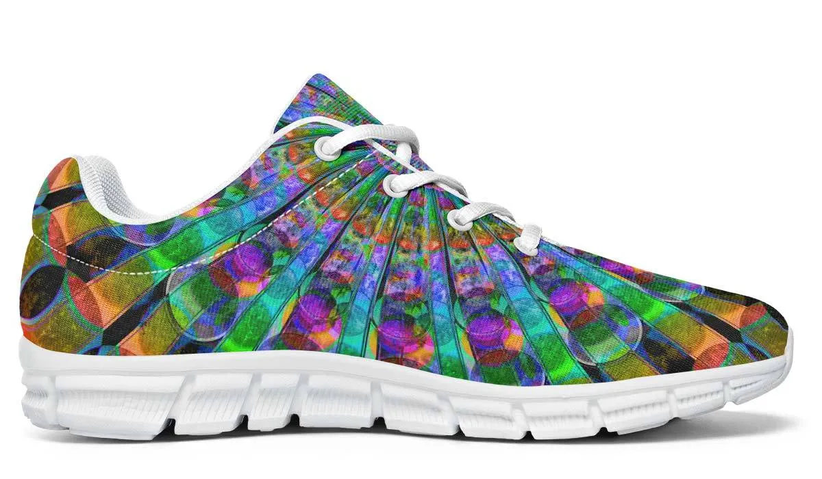 Peacock Mandala Sneakers