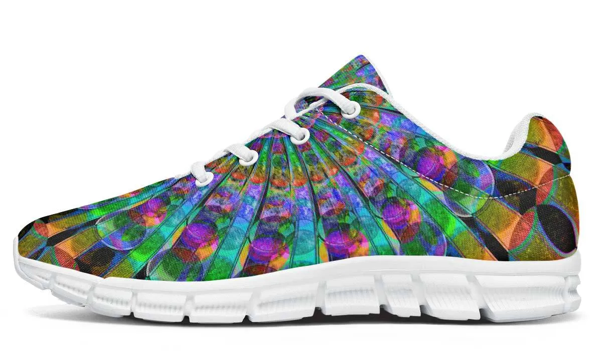 Peacock Mandala Sneakers