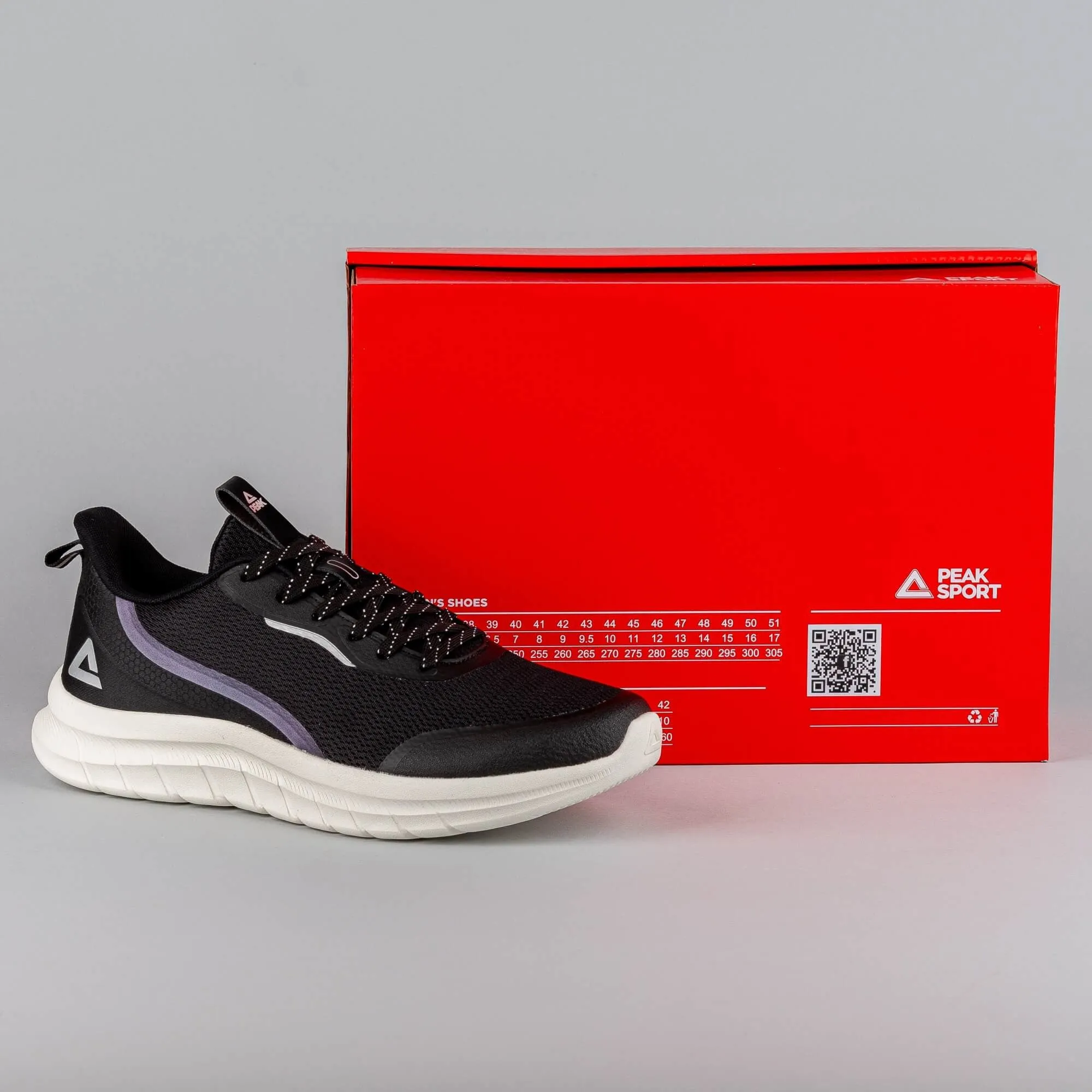 Peak Training Shoes Comfortable Spring Edition P-Motive Black/Off White