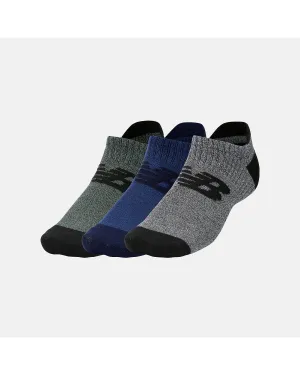 Performance Invisible No Show 3 Pack - Assorted Colours