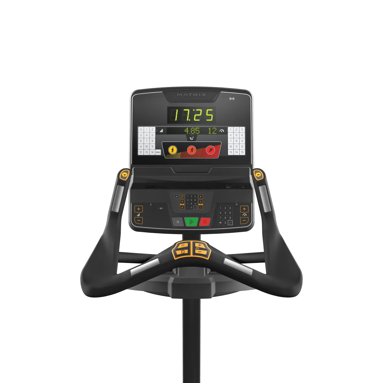 Performance Upright Cycle with Group Training LED Console