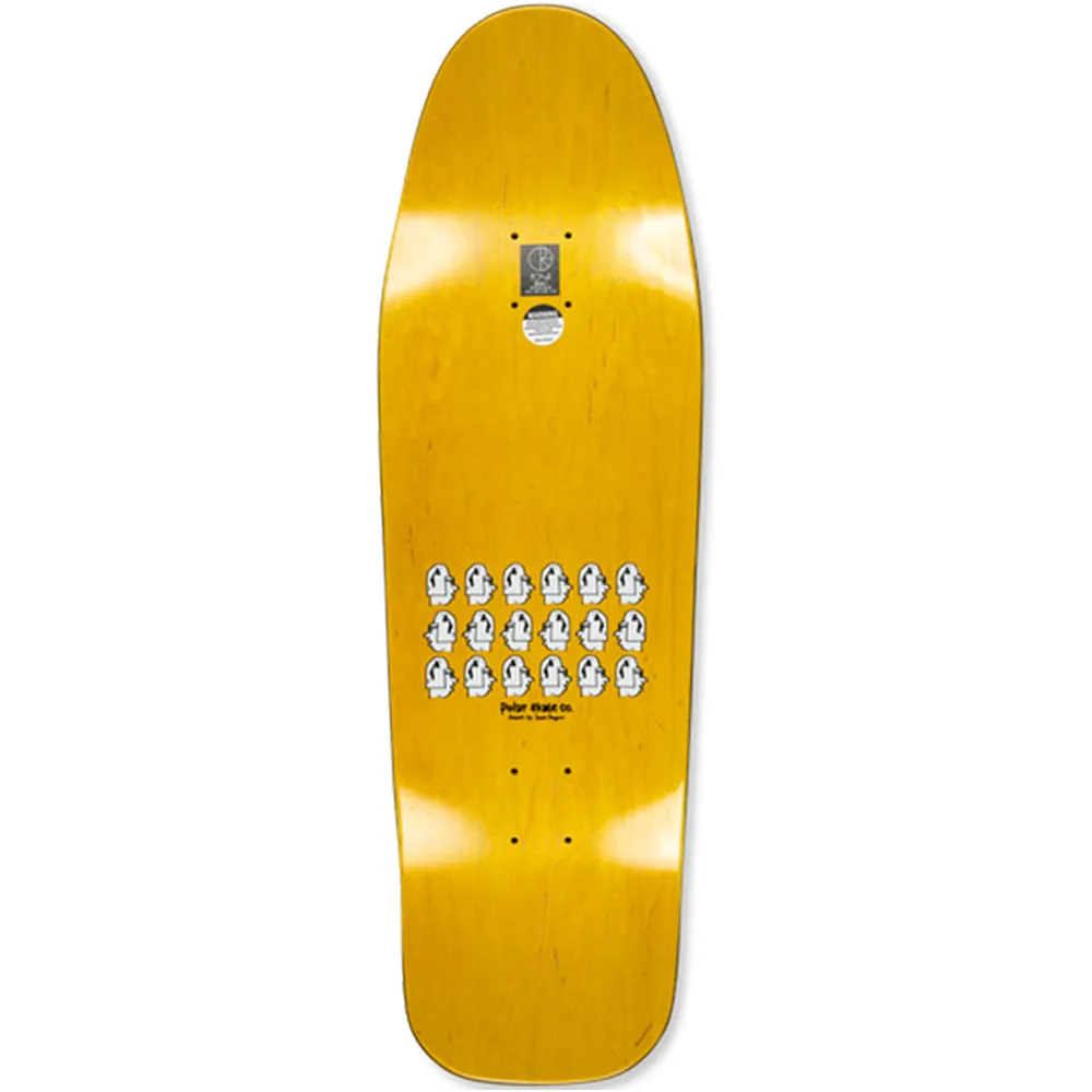 Polar Skate Co Dane Brady Mia Orange DANE 1 Skateboard Deck 9.75"