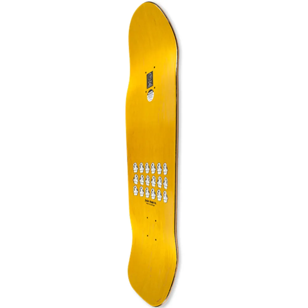 Polar Skate Co Dane Brady Mia Orange DANE 1 Skateboard Deck 9.75"
