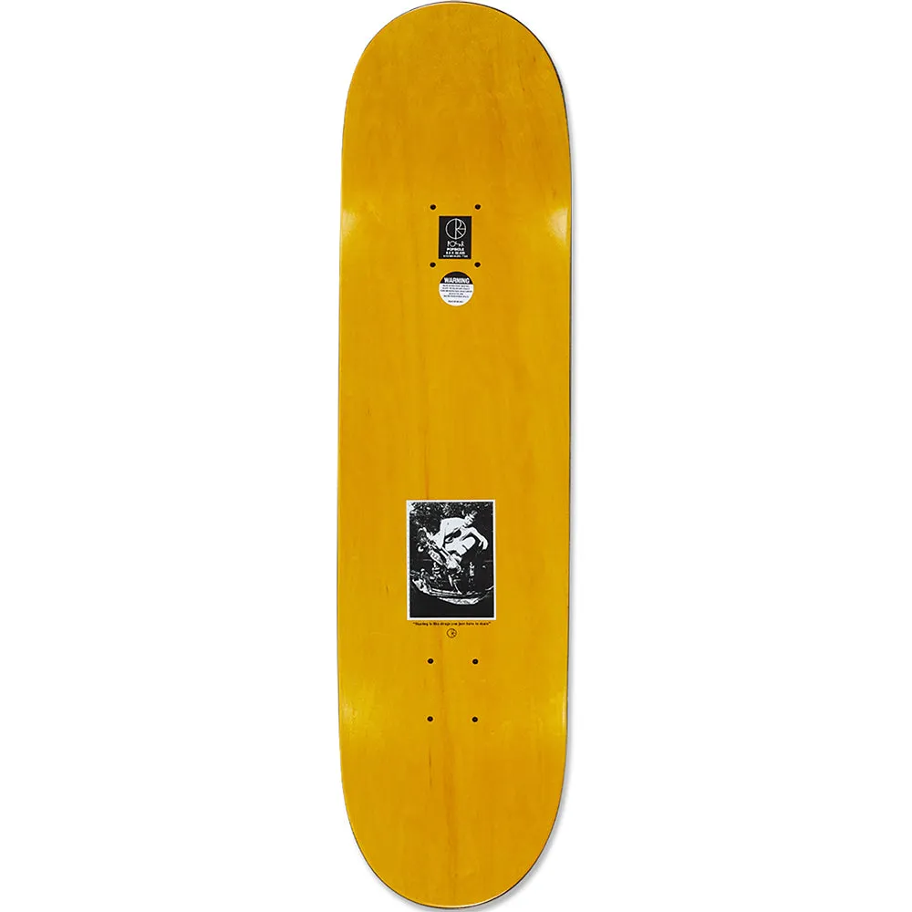 Polar Skate Co David Stenström Tape and Panther Veneer Skateboard Deck 8.5"