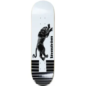 Polar Skate Co David Stenström Tape and Panther White Skateboard Deck 8.75"