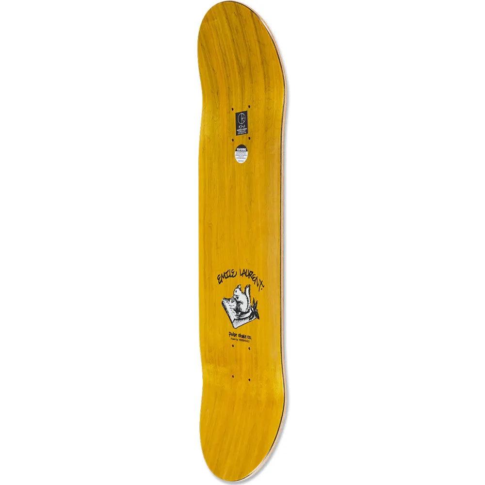 Polar Skate Co Emile Laurent Burnside 2084 Skateboard Deck 8.125" Short
