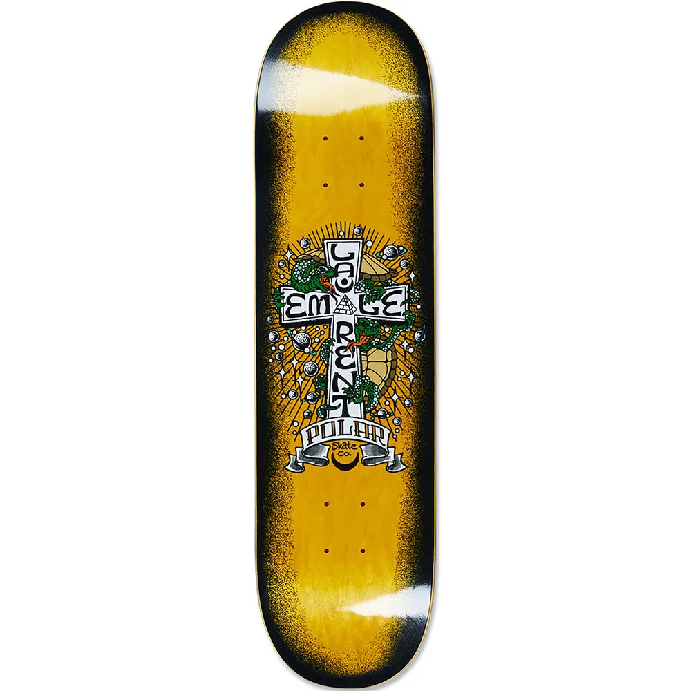 Polar Skate Co Emile Laurent Turtle Town Skateboard Deck 8.5" Short