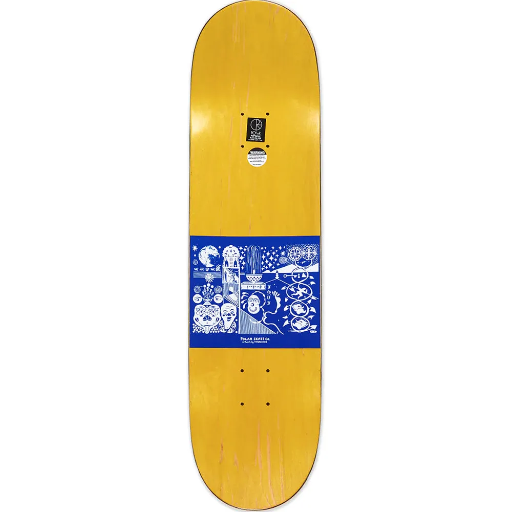 Polar Skate Co Shin Sanbongi The Spiral of Life Olive Deck 8.5"