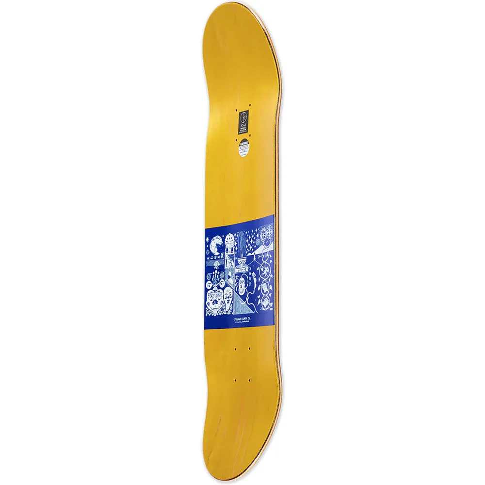 Polar Skate Co Shin Sanbongi The Spiral of Life Olive Deck 8.5"