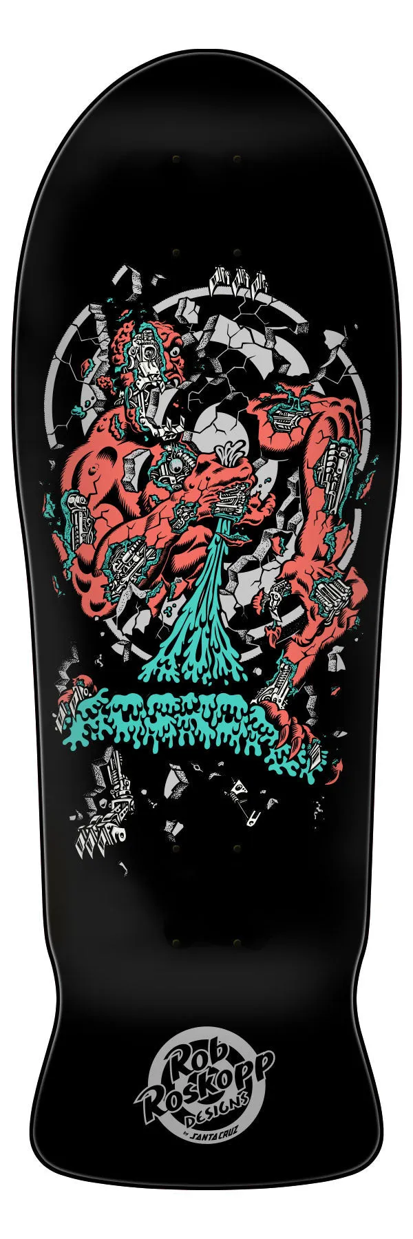 **Pre-Order** Santa Cruz Rob Roskopp Four 10.21" Skateboard Deck