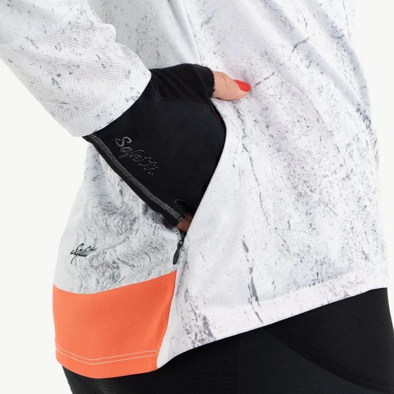 Pre-Order - Uncover Gravel - Ground Mountain Bike Long Sleeve Jersey. Women