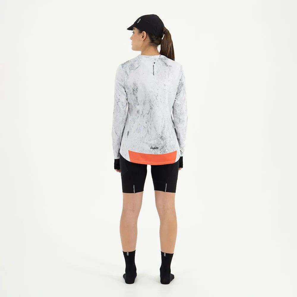 Pre-Order - Uncover Gravel - Ground Mountain Bike Long Sleeve Jersey. Women