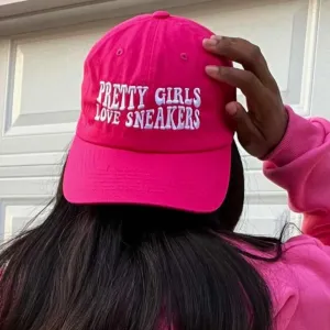 Pretty Girls Love Sneakers Baseball Cap