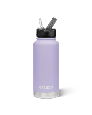 Project Pargo 950mL Insulated Bottle w/ Straw Lid - Love Lilac