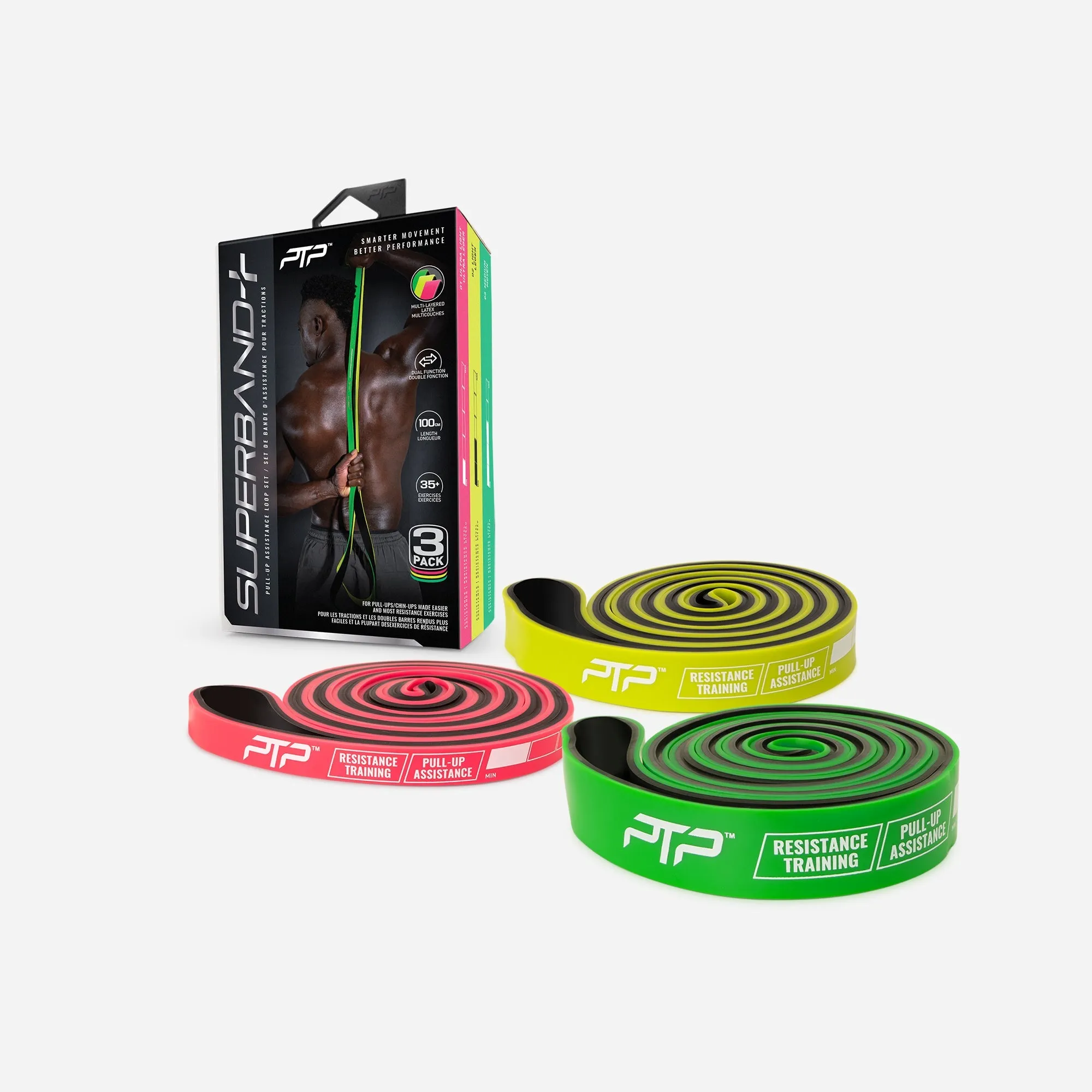 PTP - SUPERBAND DUAL COLOUR COMBO  3PACK
