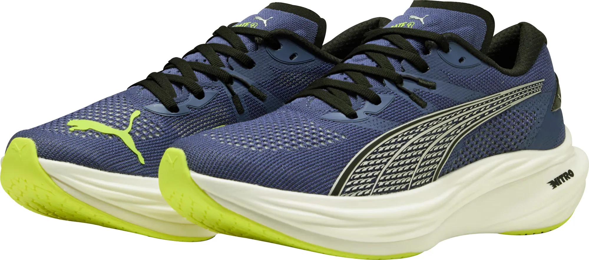 Puma Deviate Nitro 3 Mens Running Shoes - Blue
