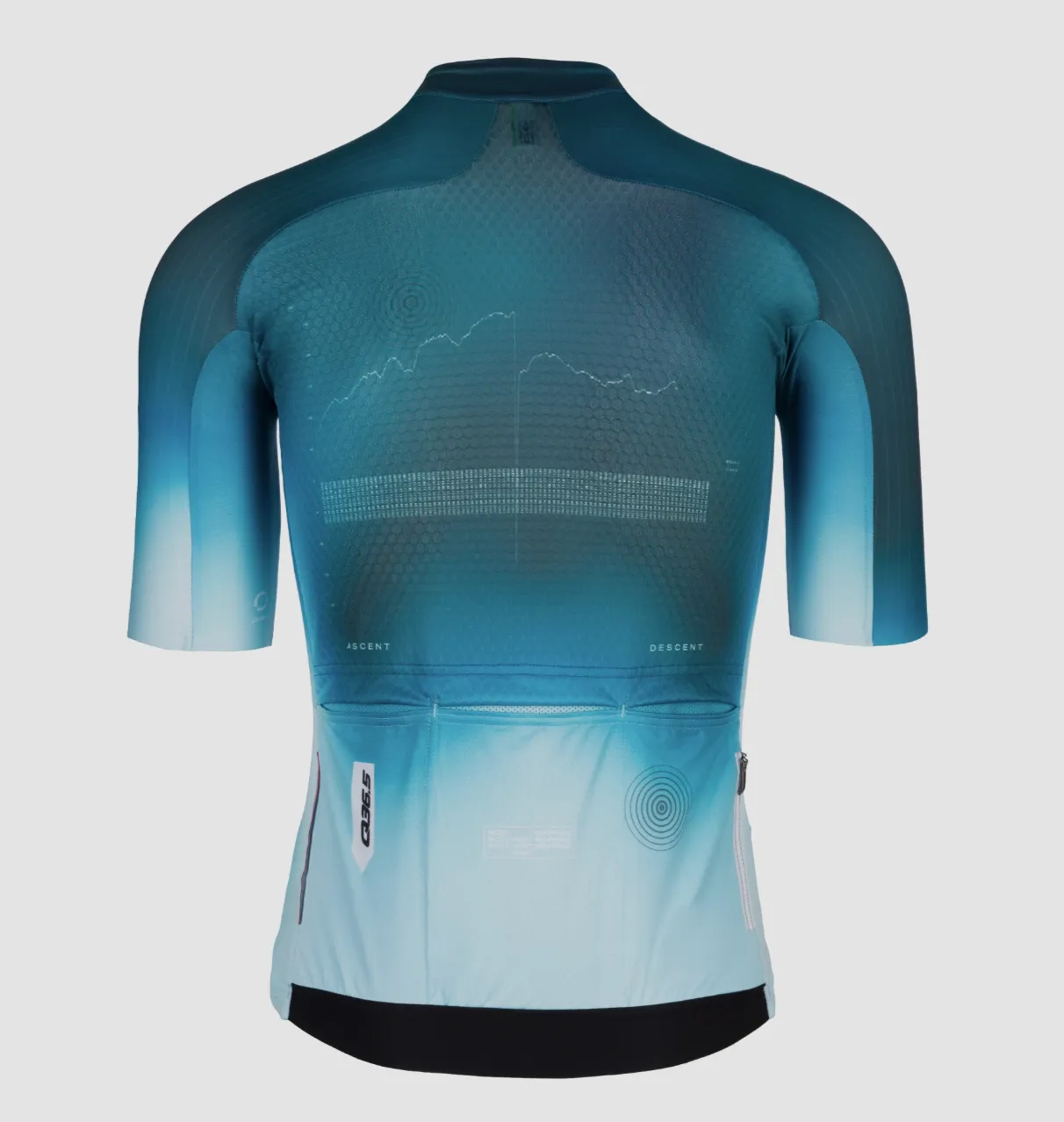 Q36.5 MENS JERSEY SHORT SLEEVE GREGARIUS PRO QLAB BLUE