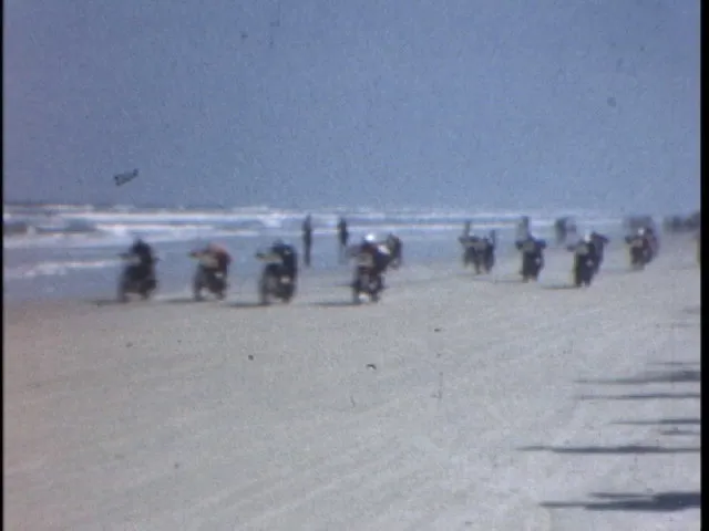 Rare Motorcycle Race Film - Volume #2 - WR WLDR Scout Daytona 1948 Hillclimb AMA Vintage Motorcycle Races