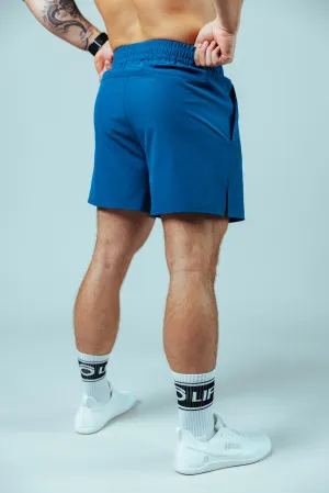 Raw Gym Shorts - Short Cut | Blue