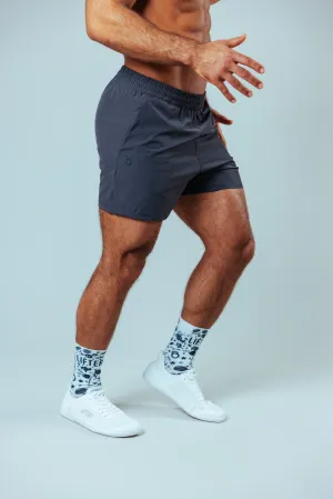 Raw Gym Shorts - Short Cut | Dark Grey