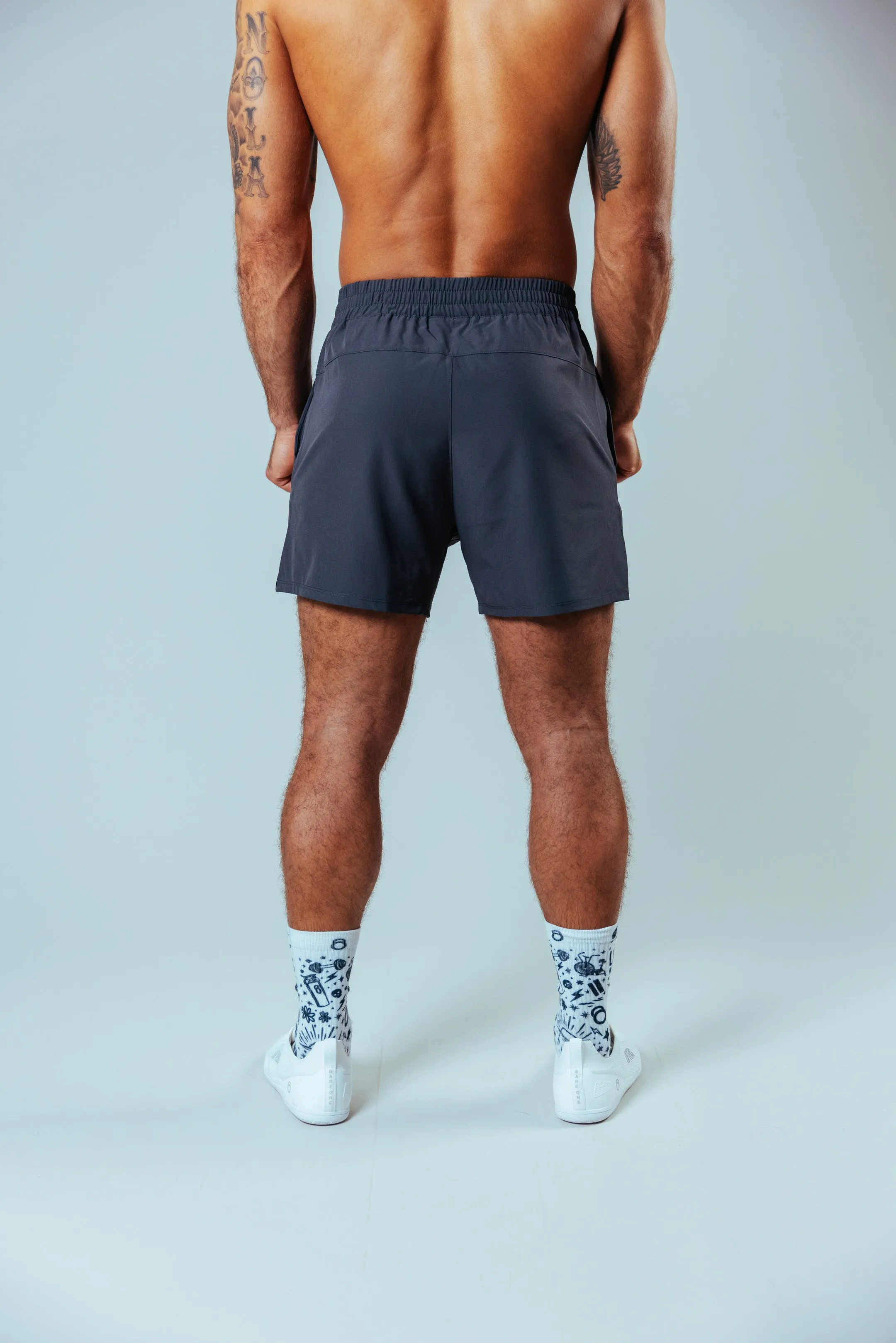 Raw Gym Shorts - Short Cut | Dark Grey
