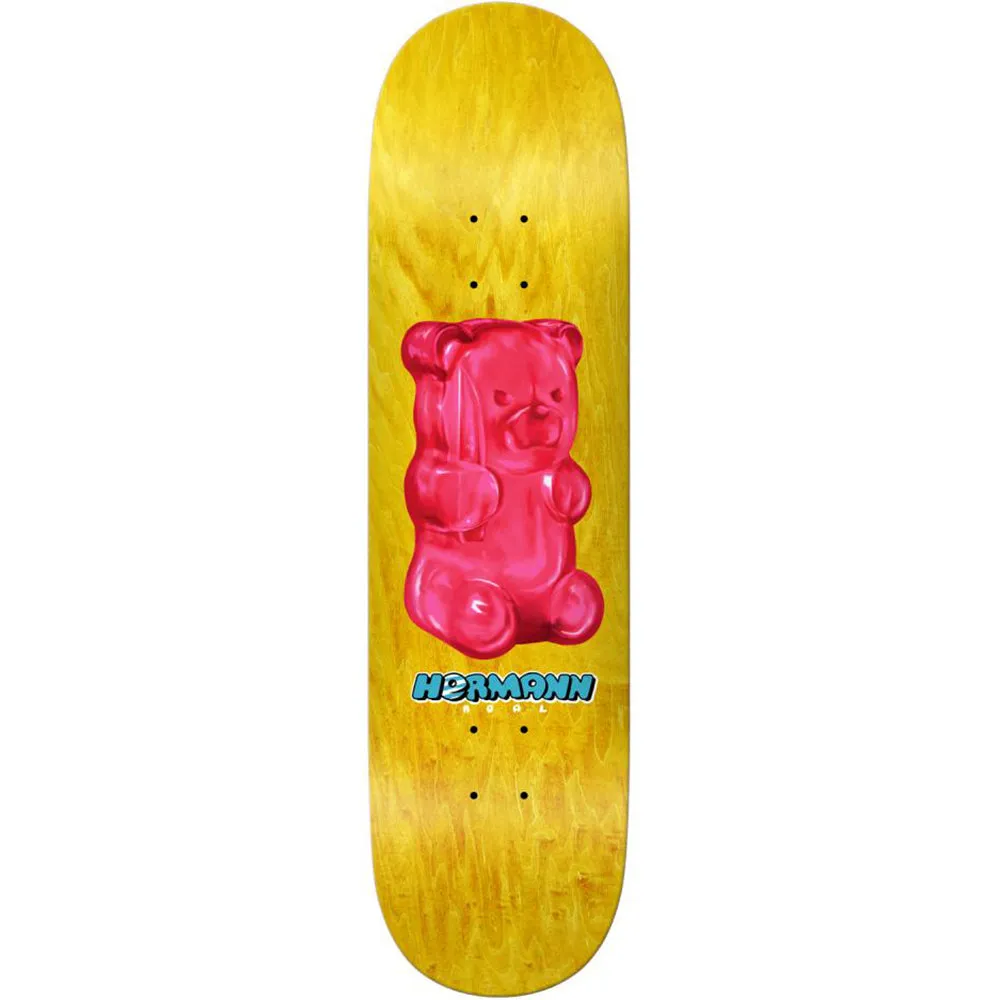 Real Hermann Stene Fun Bear Skateboard Deck 8.25"