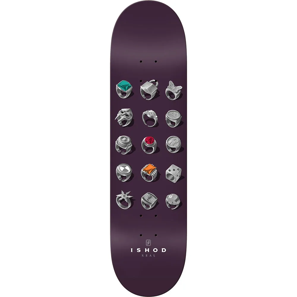 Real Ishod Wair Jeweler Twin Tail Skateboard Deck 8.25"