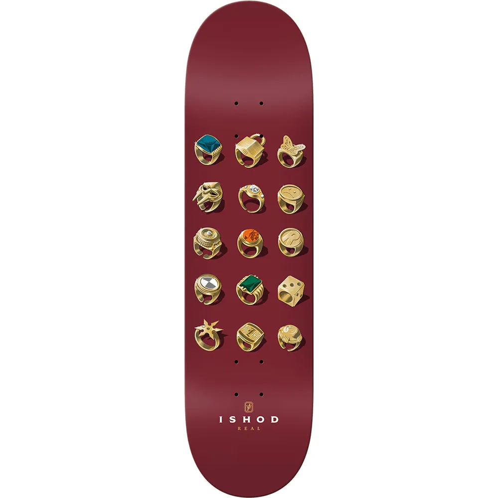 Real Ishod Wair Jeweler Twin Tail Skateboard Deck 8"