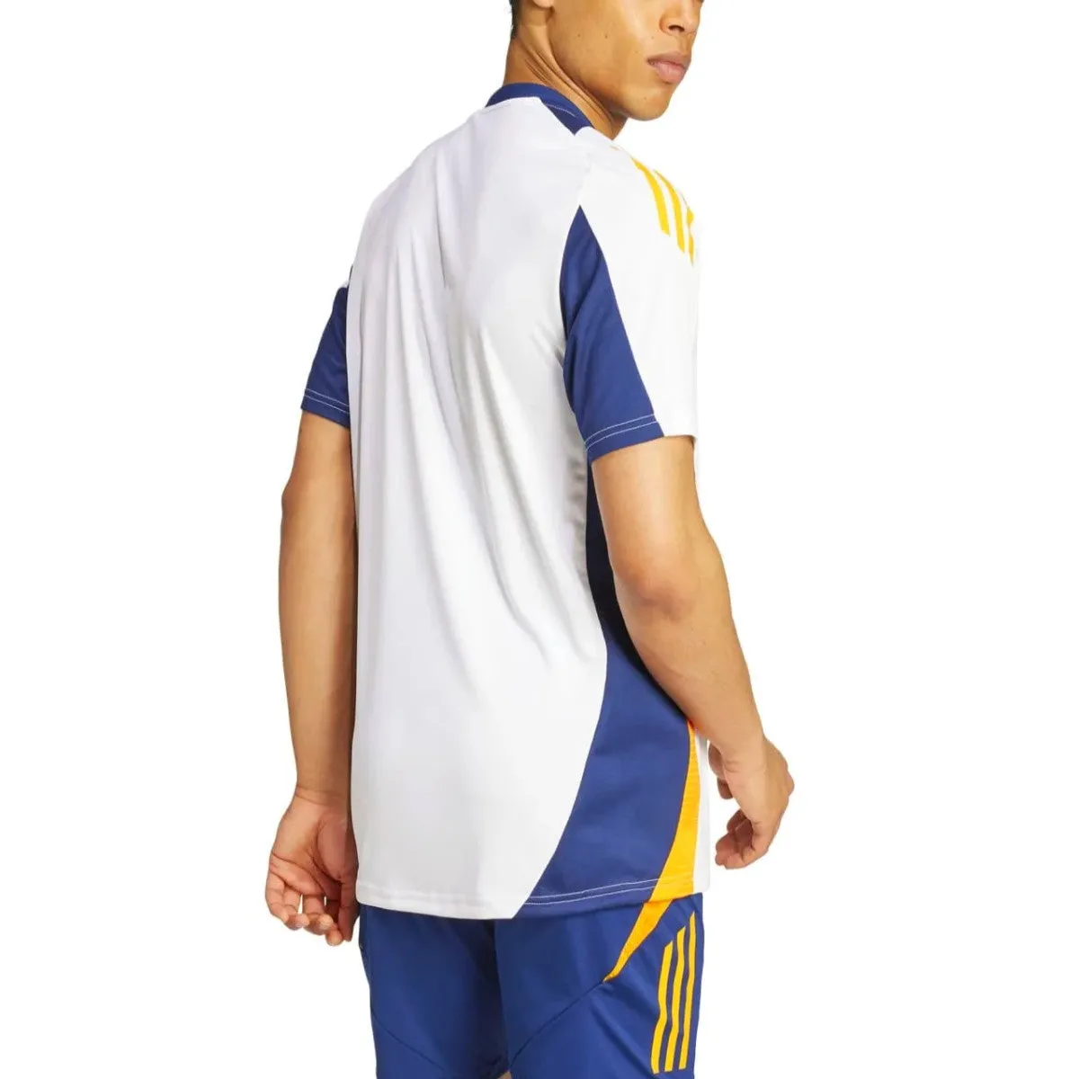 Real Madrid white/blue players training Soccer set 2024/25 - Adidas