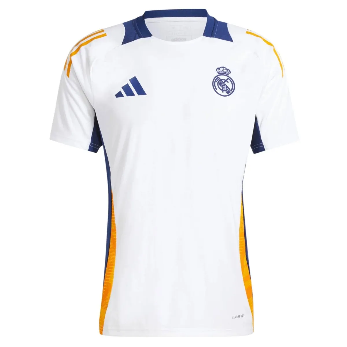 Real Madrid white/blue players training Soccer set 2024/25 - Adidas