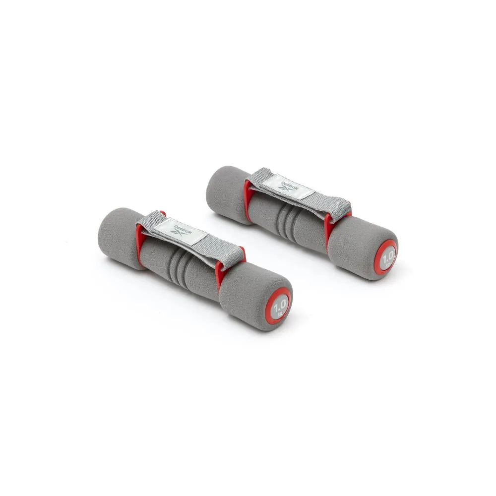 Reebok Softgrip Dumbbells - 1kg