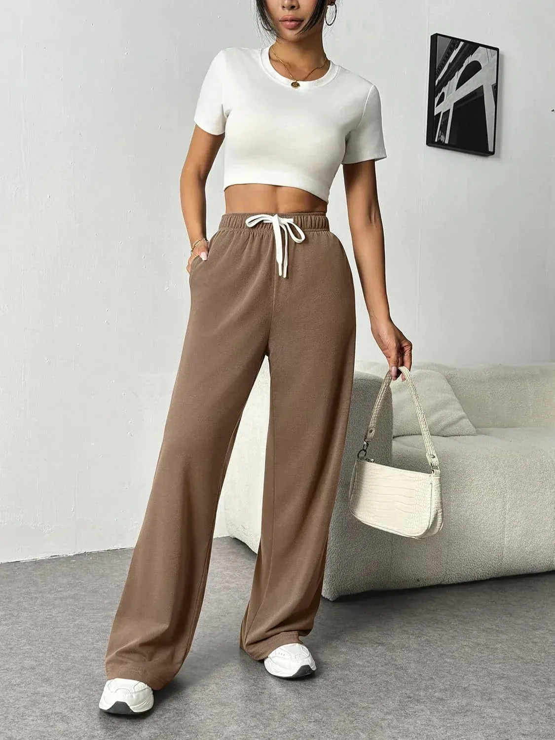 Renate | Stylish Wide Jogger Pants