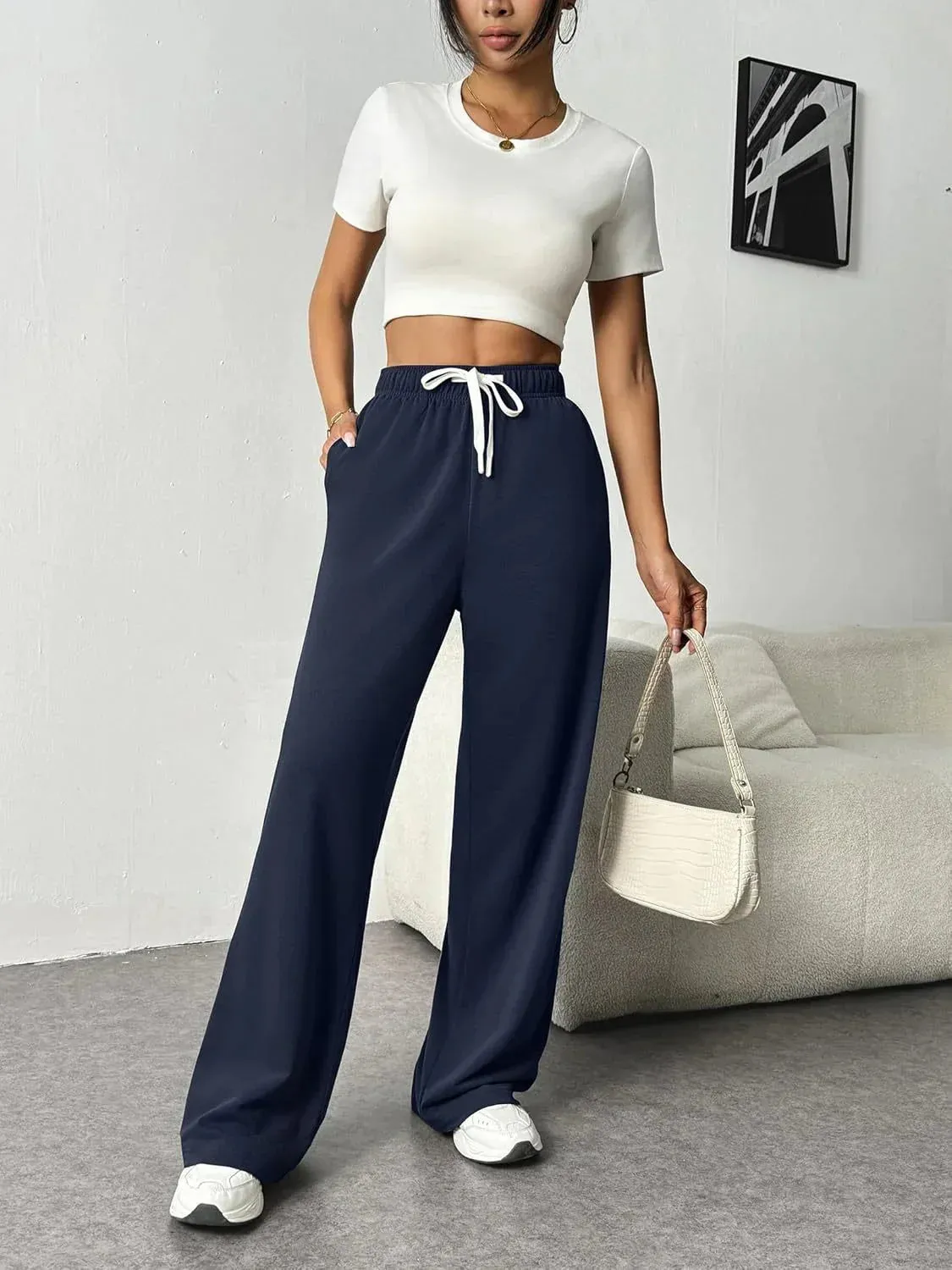 Renate | Stylish Wide Jogger Pants