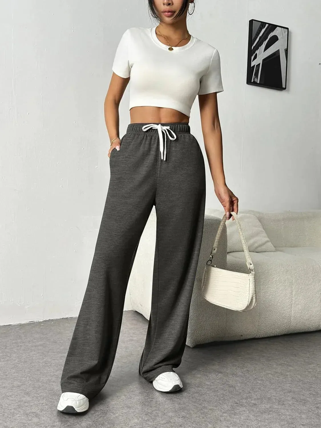 Renate | Stylish Wide Jogger Pants