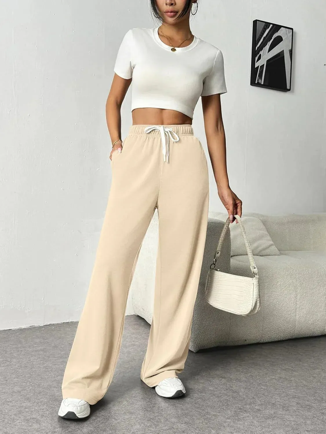 Renate | Stylish Wide Jogger Pants