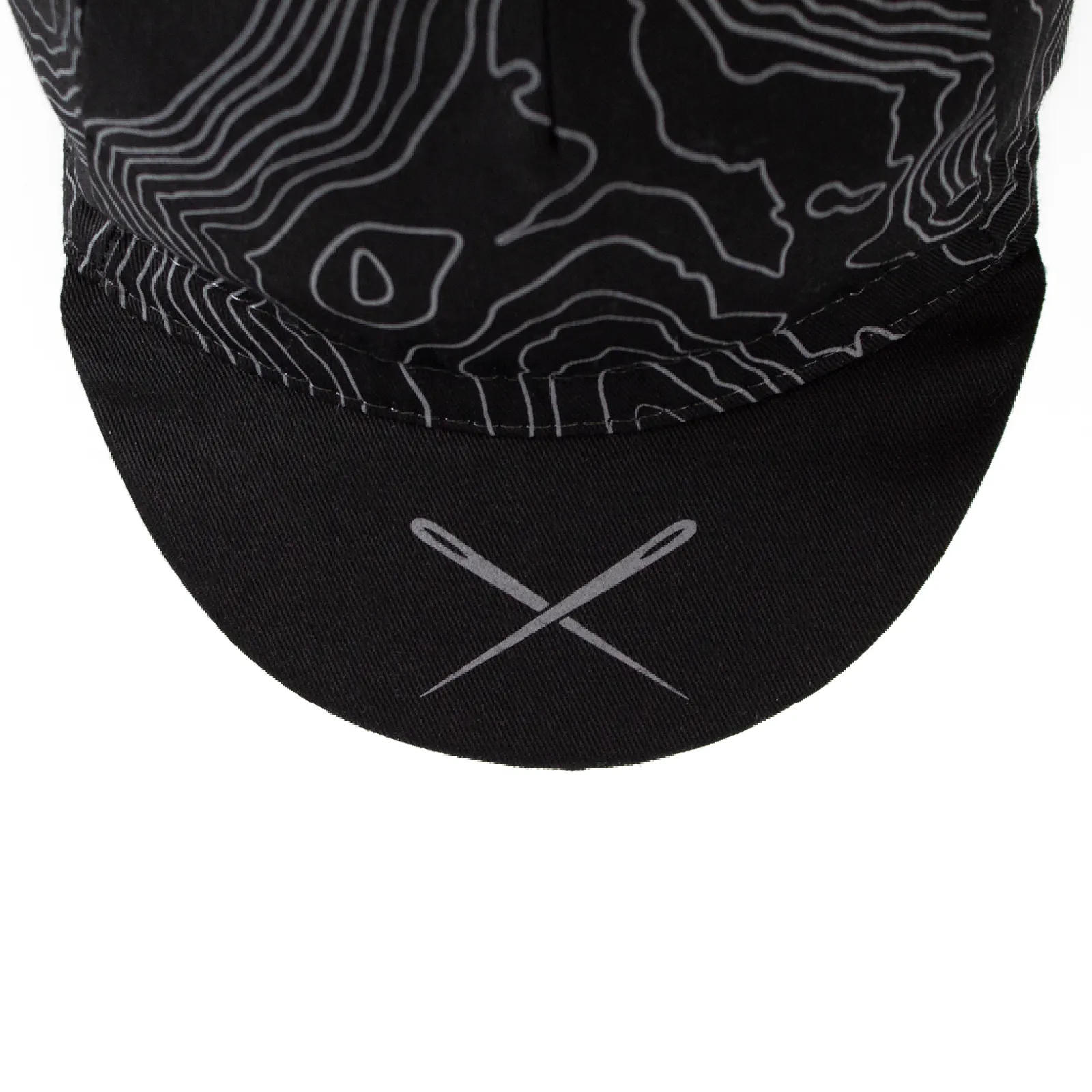 Restrap Yorkshire Contours Black Cycling Cap