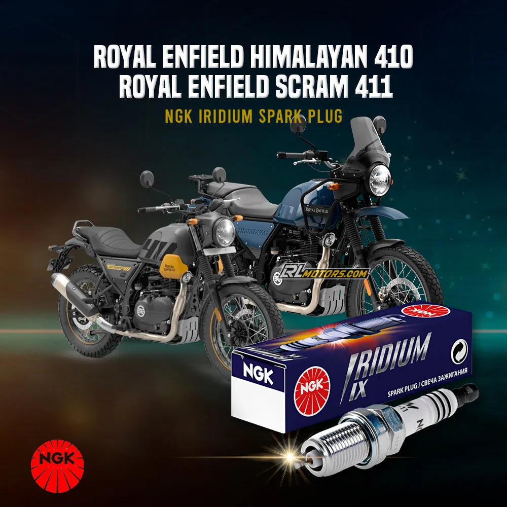 Royal Enfield Himalayan 410 Royal Enfield scram 411 NGK Iridium Spark Plug