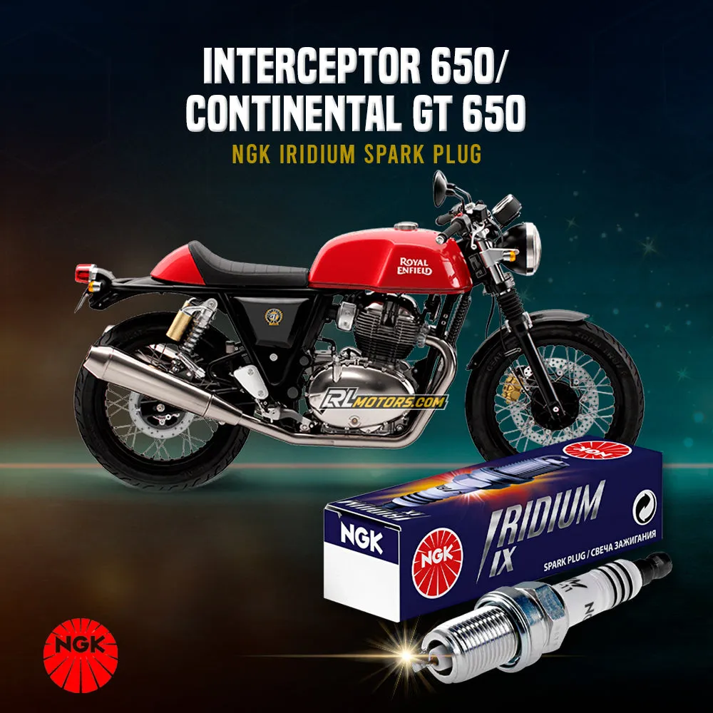 Royal Enfield Interceptor 650/GT650 NGK Iridium Spark Plug