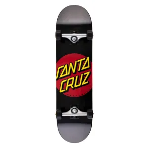 Santa Cruz Classic Dot Black Complete Skateboard - 8.0"