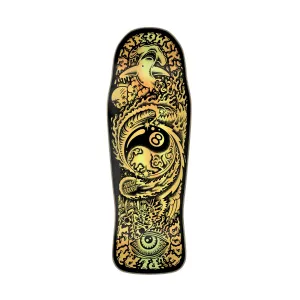 Santa Cruz Erick Winkowski Dope Planet Matte Black/Gold Foil Deck 10.34