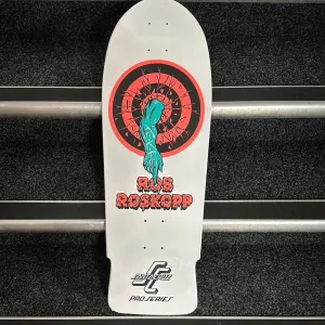 Santa Cruz Reissue Roskopp One White / Red / Blue 10.35" Skateboard Deck