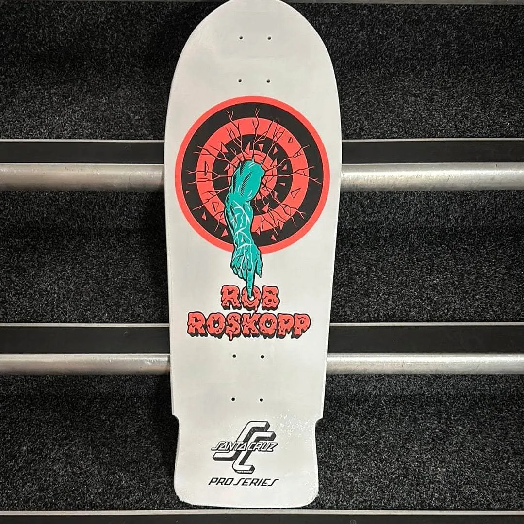 Santa Cruz Reissue Roskopp One White / Red / Blue 10.35" Skateboard Deck