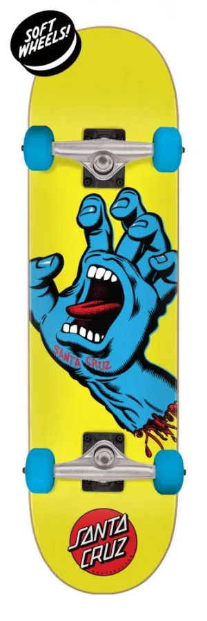 Santa Cruz Screaming Hand Complete Skateboard - 7.75"