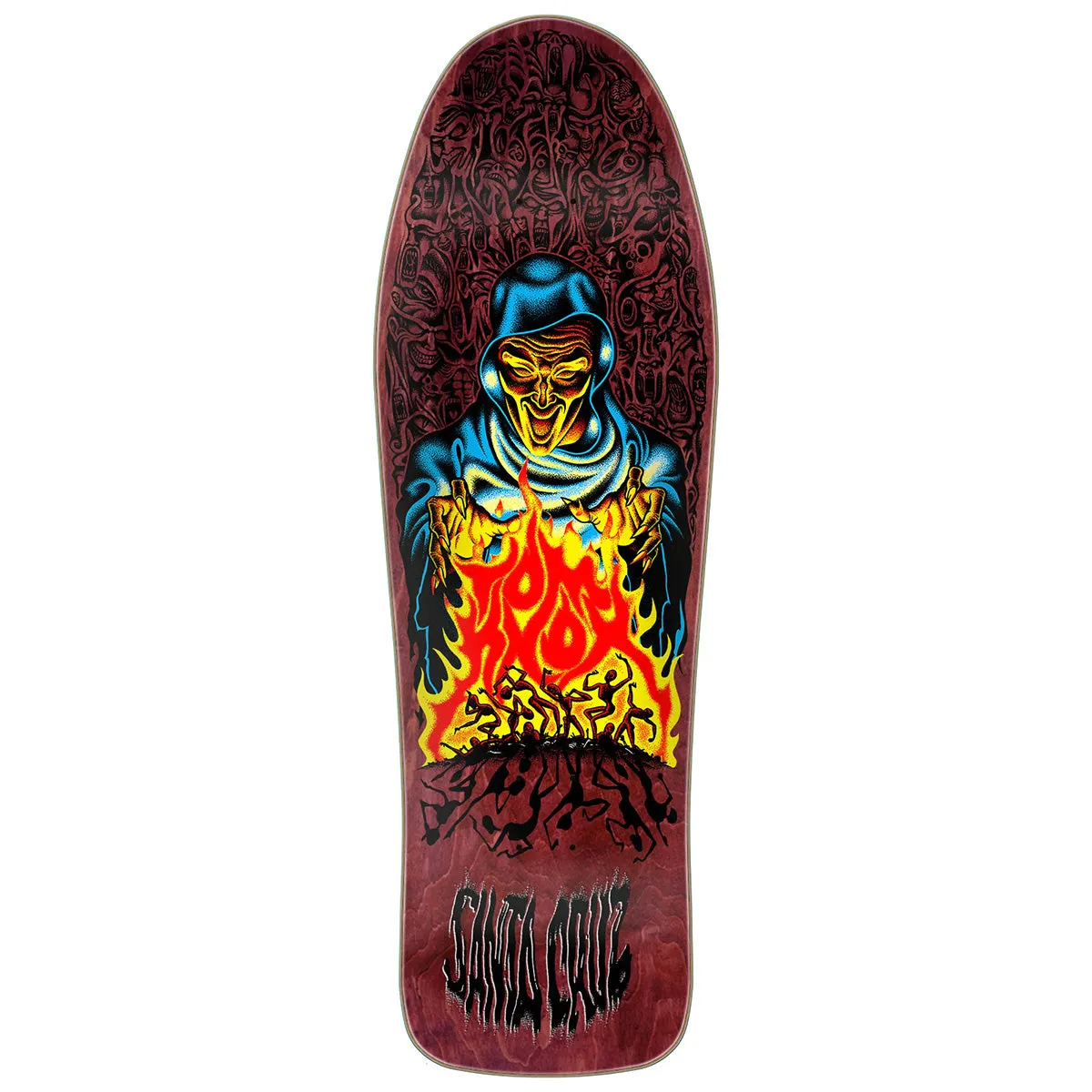 Santa Cruz - Tom Knox Firepit 10.0 Reissue Skateboard Deck