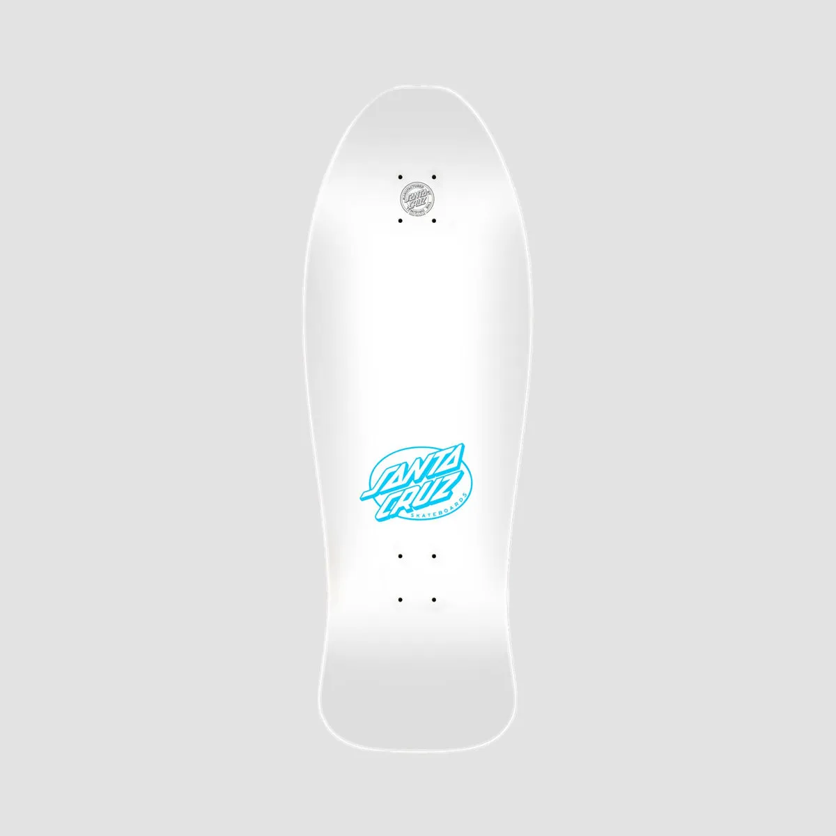 Santa Cruz Toyoda Reissue Skateboard Deck White/Multi - 10.4"