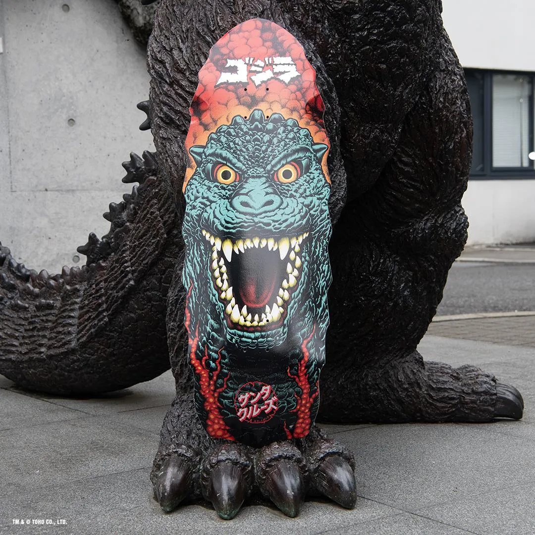 Santa Cruz x Godzilla Destroyer Skateboard Deck - 11.0"
