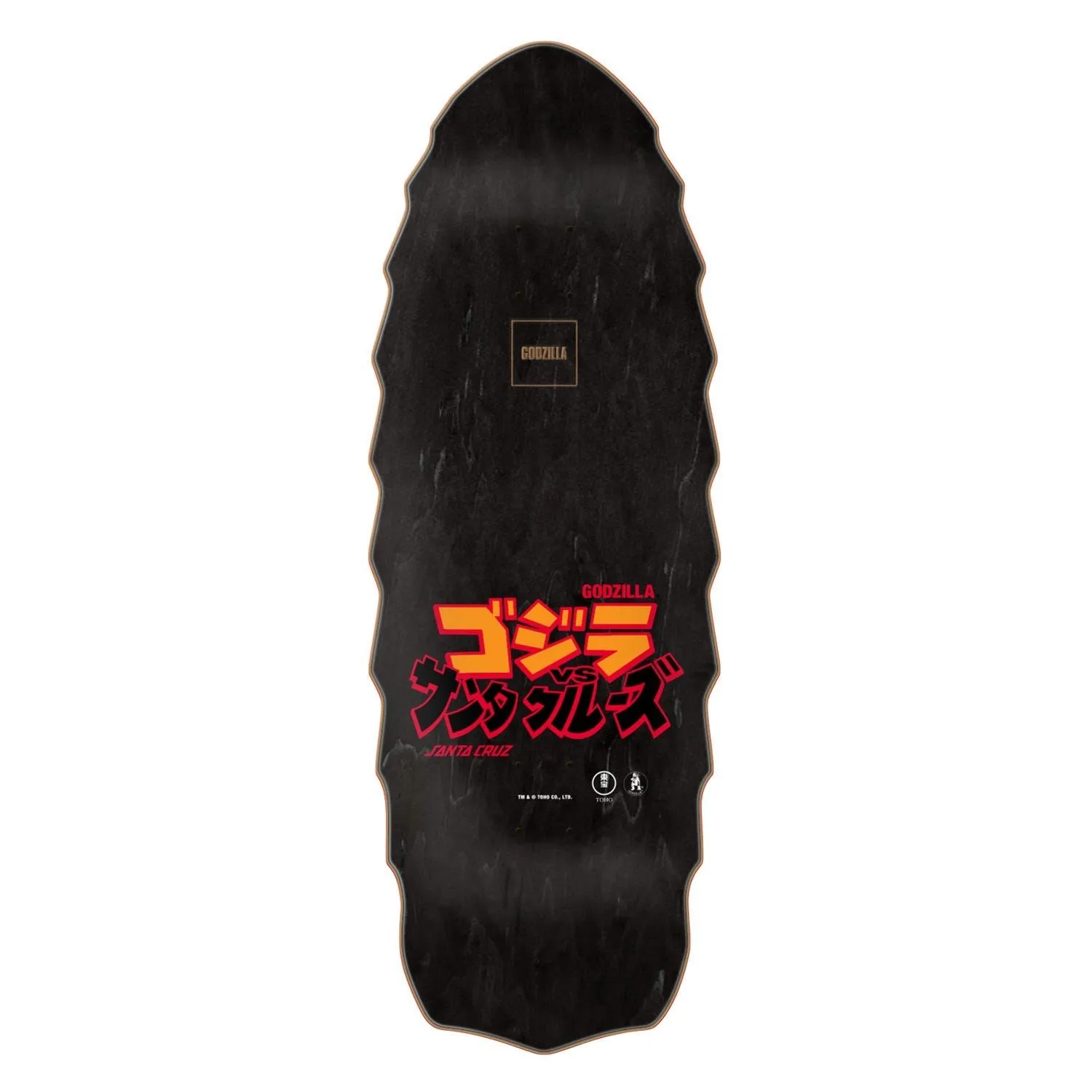 Santa Cruz x Godzilla Destroyer Skateboard Deck - 11.0"